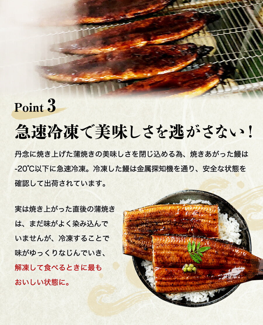 無投薬うなぎ 4尾 約140g×4本 国産 鰻 鹿児島県産 ( 鰻 うなぎ ウナギ 蒲焼 かば焼き 土用丑 土用 丑の日 スタミナ 夏 山田水産) 冷凍便 お取り寄せグルメ 食品 ギフト