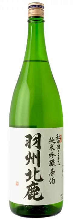 【送料無料】日本酒 秋田県北鹿酒造 羽州北鹿 秋田こまち 純米吟醸原酒 1800ml 1.8L×6本【本州(一部地域を除く)は送料無料】