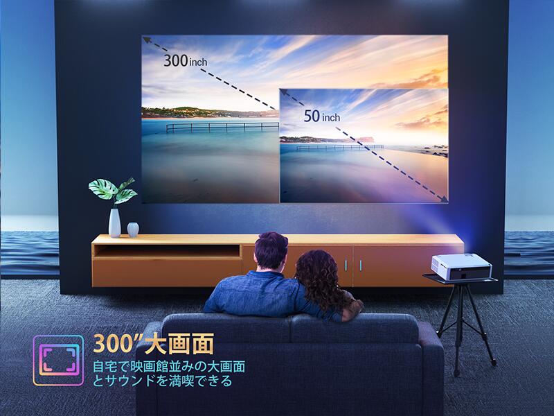 VANKYO プロジェクター 家庭用 小型 スマホ HD 6000ルーメン Leisure V630 vankyo-004