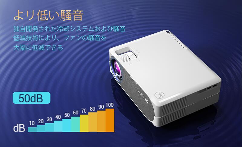 VANKYO プロジェクター 家庭用 小型 スマホ HD 6000ルーメン Leisure V630 vankyo-004