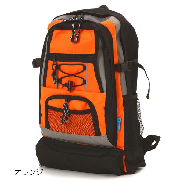 【オレンジ】 リュック viaggio メンズ 大容量 ビアッジョ リュックサック デイパック デーパック りゅっく ruck バックパック バッグ BACKPACK