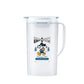 【ブルー・冷水筒】 ピッチャー 2.0L ASVEL アスベル  通販 ドリンクビオ DRINK VIO 2リットル 2000ml 冷水筒 かわいい おしゃれ 水差し 冷水ポット 麦茶ポット サイドロック付き ワンプッシュ 洗いやすい