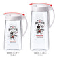 【PO20.プーさん・2.1L】 ピッチャー ASVEL アスベル  通販 ドリンクビオ DRINK VIO 冷水筒 1.6L 1600ml 2.1L 2100ml 縦横 タテヨコ 耐熱 冷水ポット 2L 麦茶ポット 横置きOK ワンプッシュ 洗いやすい 清潔