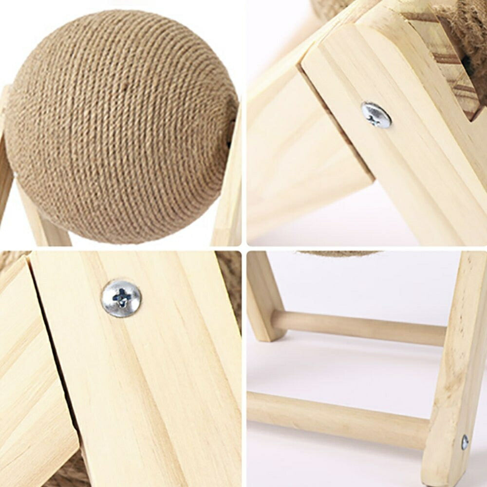 ペット 用品 猫 爪とぎ ボール 型 キャット CAT 猫おもちゃ ネコの爪とぎ キャットボール 猫用 爪磨き 猫のストレス解消 玩具 猫の玩具 回転 ねこ ネコ 爪とぎ対策 耐摩耗 組み立て簡単 爪研ぎ つめとぎ エコ 運動不足改善 プレゼント