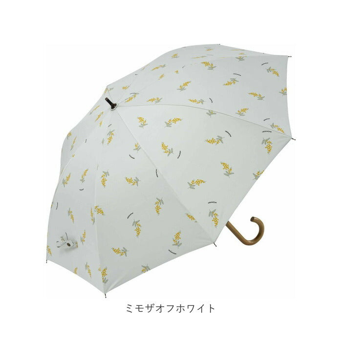 【ヒートカットネイビー・晴雨兼用長傘】 晴雨兼用 長傘 50cm 通販 晴雨兼用傘 傘 かさ レディース 雨傘 日傘 パラソル ブラックコーティング アンブレラ おしゃれ かわいい 可愛い シンプル 通勤 通学 手開き 女性 婦人 女の子
