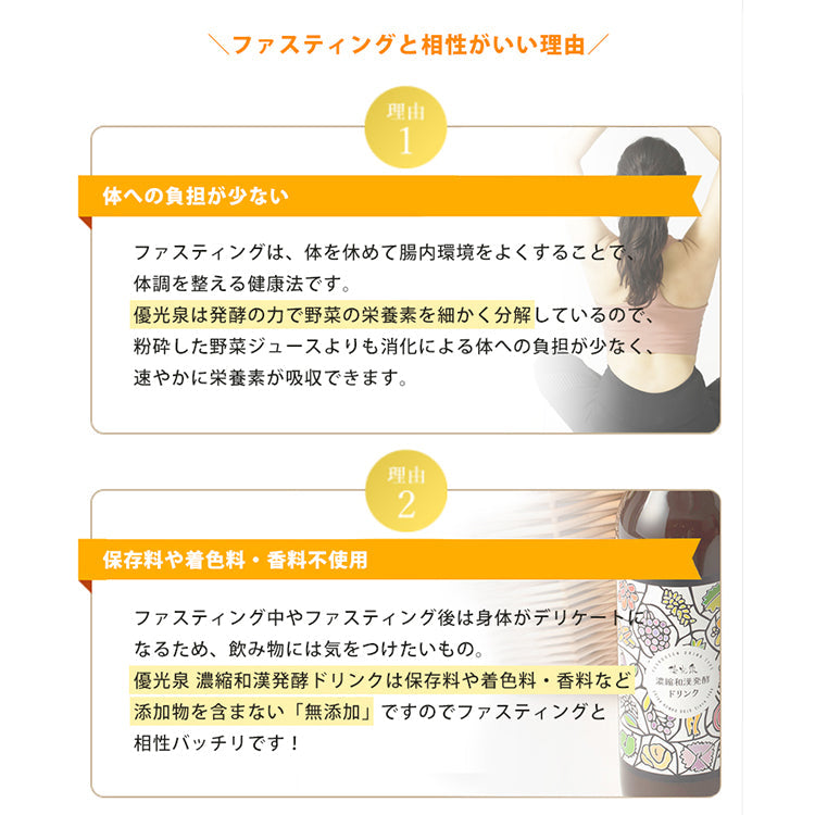 優光泉濃縮和漢発酵ドリンク 550ml×1本