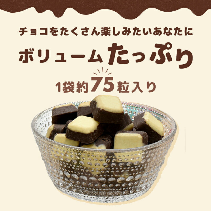 【たっぷり訳ありチョコレート　選べる2個セット】ミルクチョコ ホワイトチョコ ホワイトチョコレート ミルクチョコレート 一口サイズ  大容量