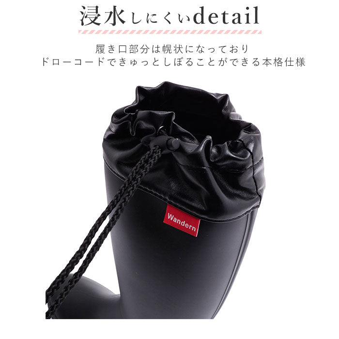 【ネイビー・M(23-24cm)】 レインブーツ レディース ロング 通販 折りたたみ 折り畳み フォールディングレインブーツ ポケッタブル パッカブル 軽量 軽い 長靴 おしゃれ 雨靴 かわいい 雨具 レイングッズ