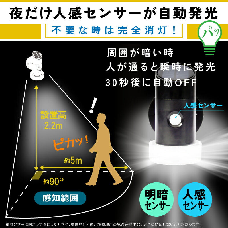 ソーラーライト カー ポート ライト ソーラー 屋外 明るい LED 人感センサー 壁掛け照明 センサーライト 玄関 駐車場 防水 防犯ライト 太陽充電 安心保証 人気 おすすめ