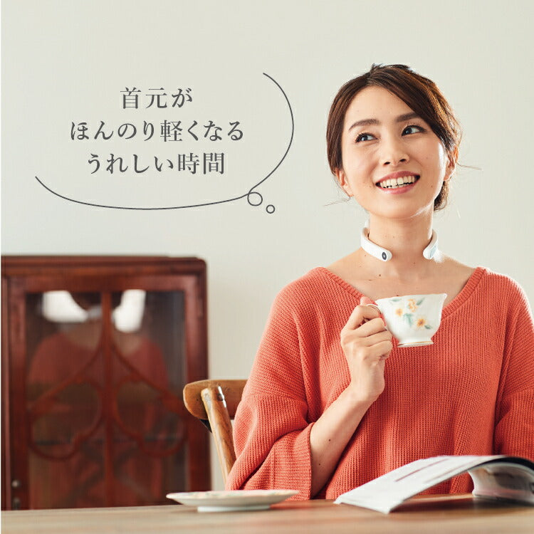 【WAVEWAVE公式Pocket Heat Neck】TV・雑誌で紹介 超軽量 温熱 EMS リラックス EMS ネック ヒートネック 低周波 肩 首こり 解消グッズ プレゼント 実用的 ギフト 妻 首マッサージ マッサージ器ではありません