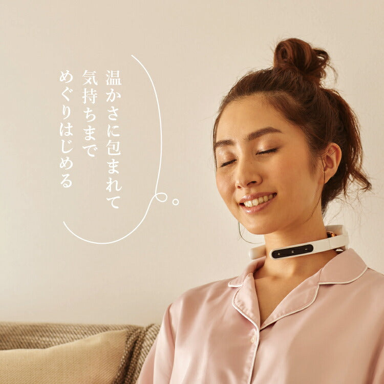 【WAVEWAVE公式Pocket Heat Neck】TV・雑誌で紹介 超軽量 温熱 EMS リラックス EMS ネック ヒートネック 低周波 肩 首こり 解消グッズ プレゼント 実用的 ギフト 妻 首マッサージ マッサージ器ではありません