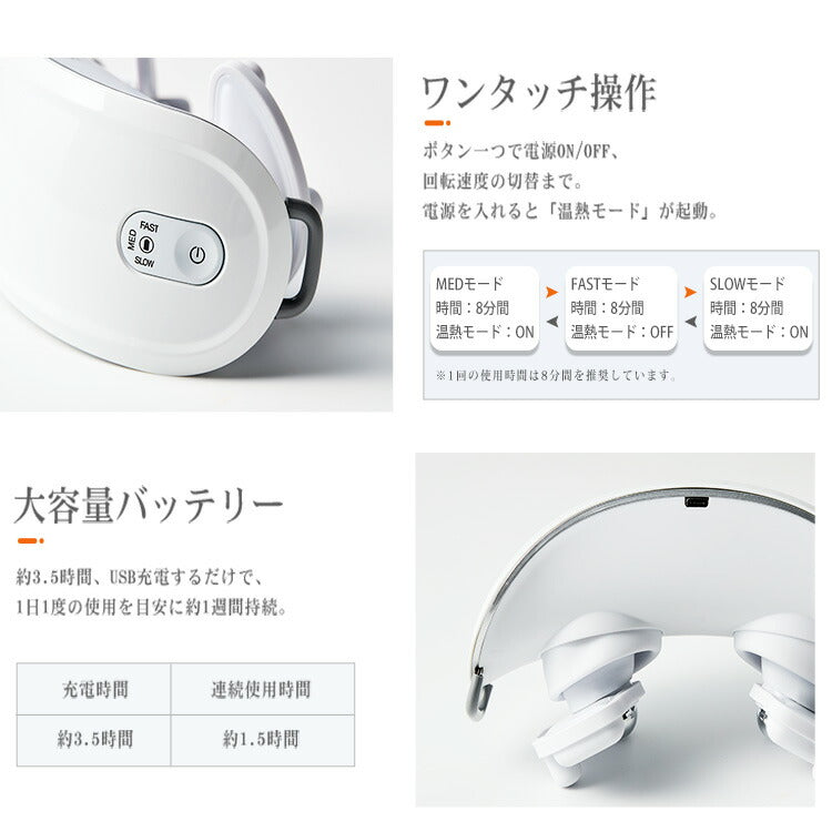 【WAVEWAVE正規品】Neck Refresh 温熱 ヒーター 首 もみ 揉み 肩 首 リラックス 首掛け リラクゼーション 健康 癒し 温め 解消グッズ 首こり コードレス  プレゼント ギフト 実用的 花以外 妻 3D マッサージ ではありません