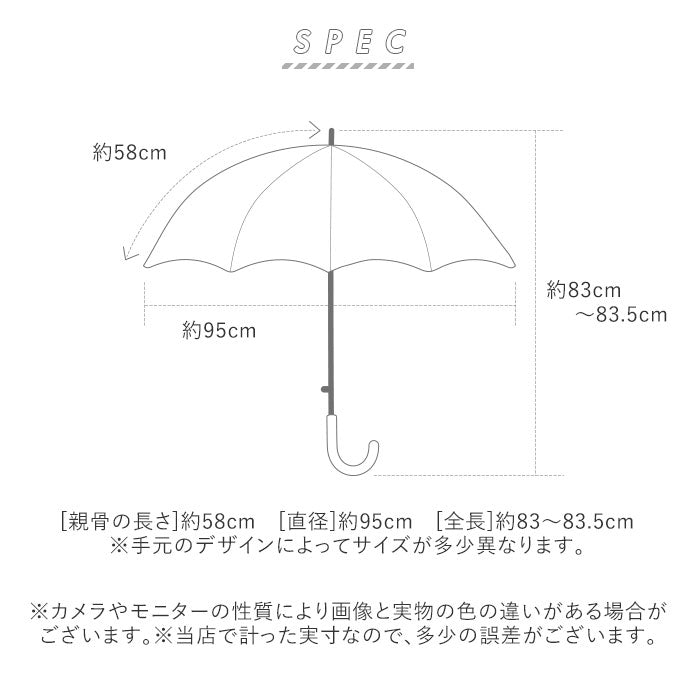 【ブルー・4767800.Sマーガレット】 wpc 傘 レディース 通販 晴雨兼用傘 長傘 晴雨兼用 8本骨 親骨 58cm 手開き UVカット 通学 通勤 ラッセルレース アイビーフラワー クリーミーフラワー ストライプマーガレット 小花