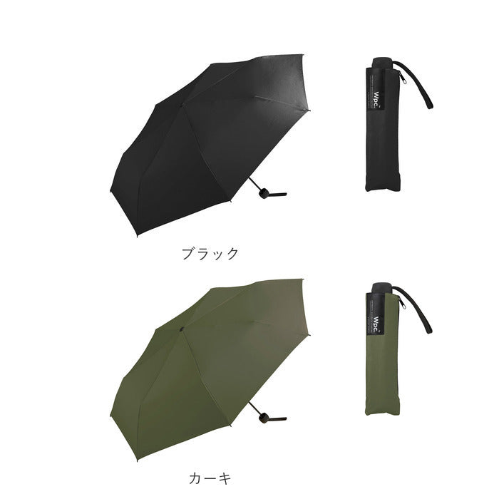 【カーキ・折りたたみ傘】 ワールドパーティ WPC 長傘 メンズ 通販 レディース ジャンプ傘 晴雨兼用 UVカット ジャンプ ワンタッチ ブランド 長雨傘 65cm 撥水 無地 シンプル ユニセックス 男女兼用 おしゃれ