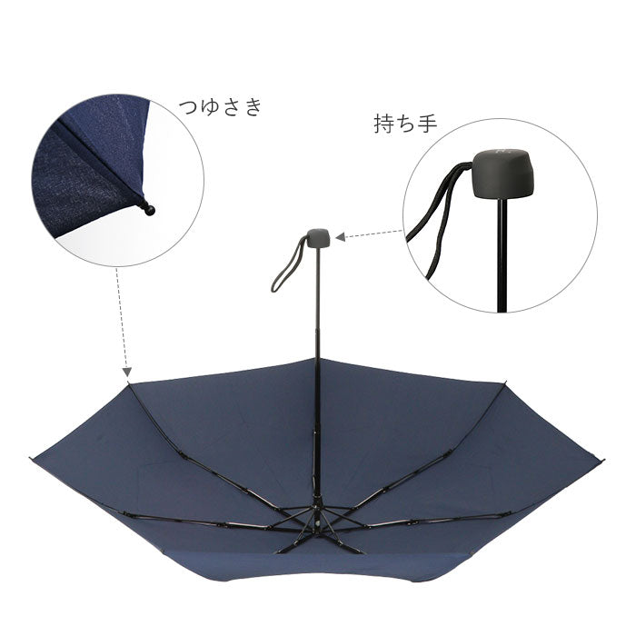 【カーキ・折りたたみ傘】 ワールドパーティ WPC 長傘 メンズ 通販 レディース ジャンプ傘 晴雨兼用 UVカット ジャンプ ワンタッチ ブランド 長雨傘 65cm 撥水 無地 シンプル ユニセックス 男女兼用 おしゃれ