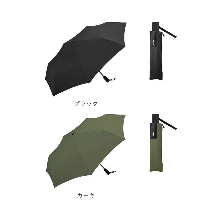 【ブラウンチェック・折りたたみ傘】 wpc 折りたたみ傘 ワールドパーティー メンズ 通販 レディース 折り畳み傘 晴雨兼用傘 傘 かさ カサ ワンタッチ傘 ジャンプ UVカット 安全自動開閉 シンプル ビジネス ブランド 通勤 通学