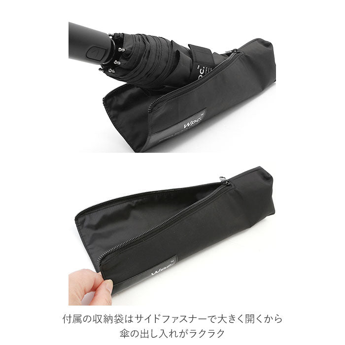 【ブラウンチェック・折りたたみ傘】 wpc 折りたたみ傘 ワールドパーティー メンズ 通販 レディース 折り畳み傘 晴雨兼用傘 傘 かさ カサ ワンタッチ傘 ジャンプ UVカット 安全自動開閉 シンプル ビジネス ブランド 通勤 通学