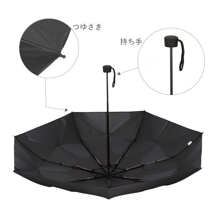 【ネイビー・折りたたみ傘】 ワールドパーティー wpc 折りたたみ傘 ZA004 通販 晴雨兼用傘 メンズ ブランド IZA 簡単 開閉 傘 60cm 完全遮光 100％ 折り畳み傘 雨傘 日傘 おしゃれ uvカット 紫外線 対策 無地