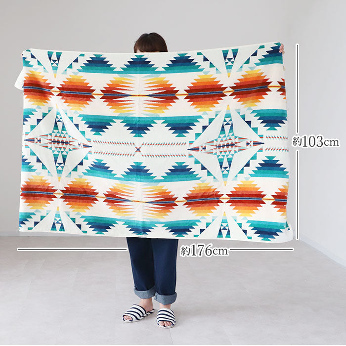 【Slate・ジャガードタオル】 ペンドルトン タオル 通販 PENDLETON ブランケット XB233 タオルブランケット オーバーサイズ ジャガードタオル おしゃれ 大判 ブランド ひざ掛け 厚手 お昼寝ケット ハーフケット