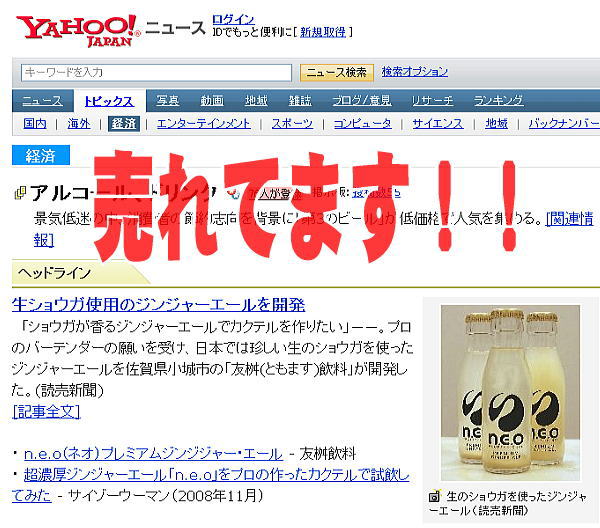 友桝飲料 n.e.o（neo ネオ）プレミアムジンジャーエール  95ml 瓶 24本入