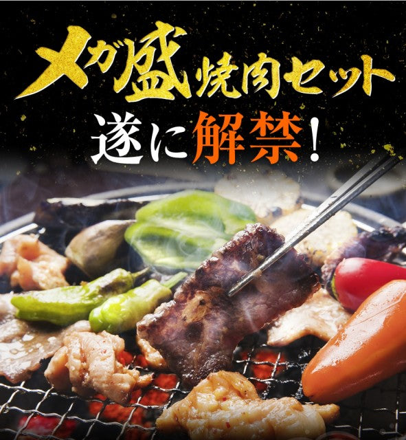 牛ハラミ入り焼５種2.4kg
（ハラミ・シマチョウ・ショウチョウ・マルチョウ・フランクフルト)