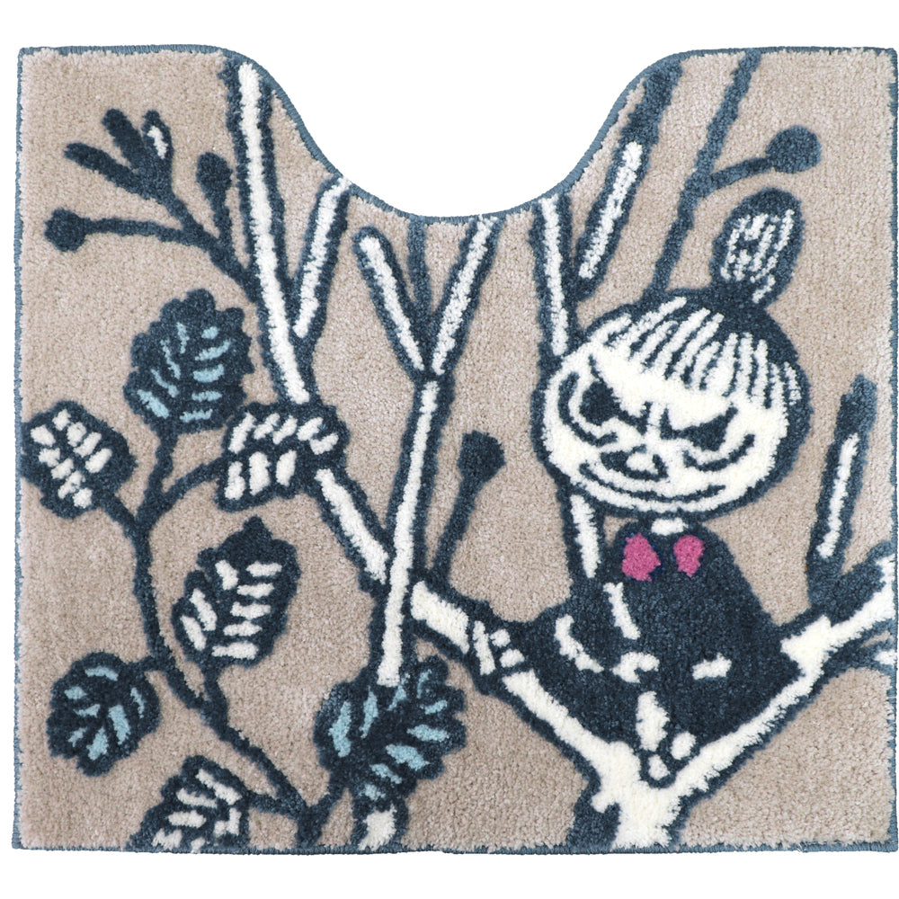 【レポBEGIE・トイレマット】 トイレマット 北欧 通販 リトルミィ キャラクター グッズ 約 55 × 60 cm かわいい おしゃれ 洗える YOKOZUNA 足元マット マット 単品 トイレファブリック インテリア トイレ用品