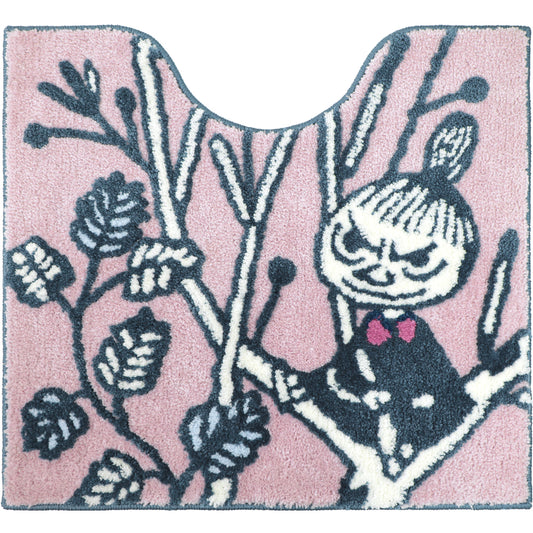 【レポPINK・トイレマット】 トイレマット 北欧 通販 リトルミィ キャラクター グッズ 約 55 × 60 cm かわいい おしゃれ 洗える YOKOZUNA 足元マット マット 単品 トイレファブリック インテリア トイレ用品
