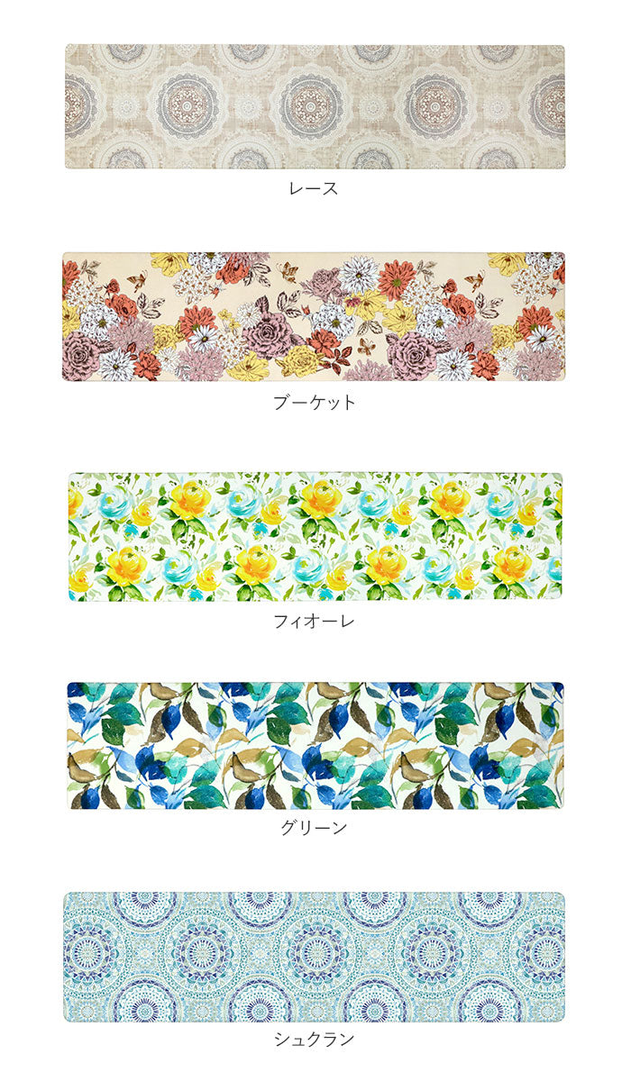 【ラティス・PVC180cm】 キッチンマット 拭ける 180 通販 おしゃれ キッチン マット 180cm 180センチ 180×45 滑りにくい 新居 新生活 お掃除簡単 PVC用品 洗濯不要 クッション性 防臭 防炎 防カビ ムーミン