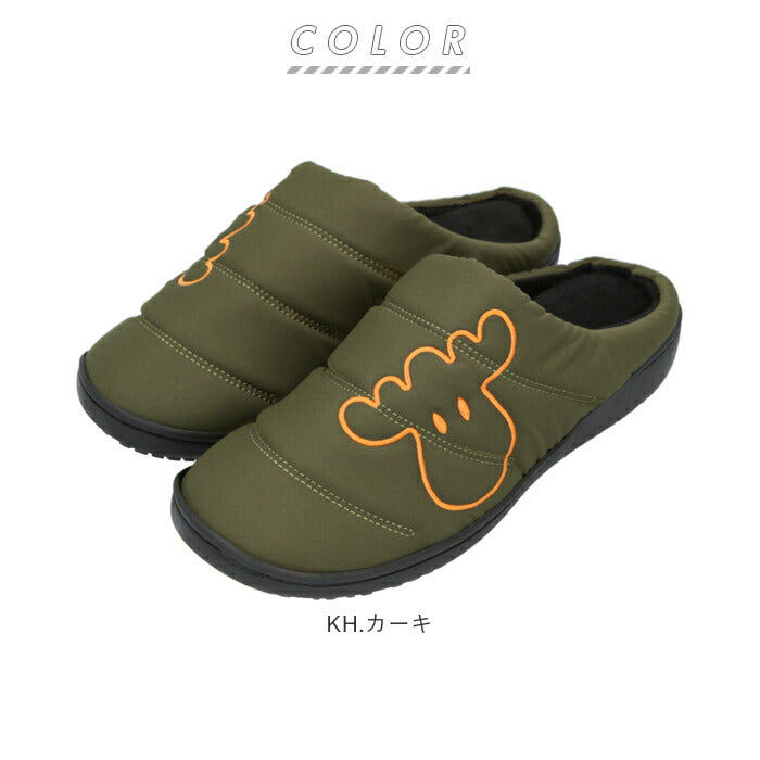 【BK.ブラック・L(23.5-24.0cm)】 モズ サボ サンダル 通販 moz スリッポン レディース サボサンダル 冬 秋冬 つっかけ おしゃれ 北欧 スウェーデン あったか 暖かい 履きやすい 歩きやすい 裏起毛 起毛素材 軽量 軽い