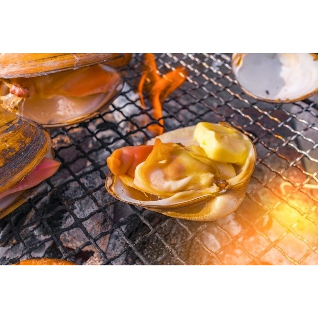 北海道産 殻付き ホタテ 蝦夷あわび 牡蠣 ほっき貝 豪華 貝4種特盛りセット 2kg