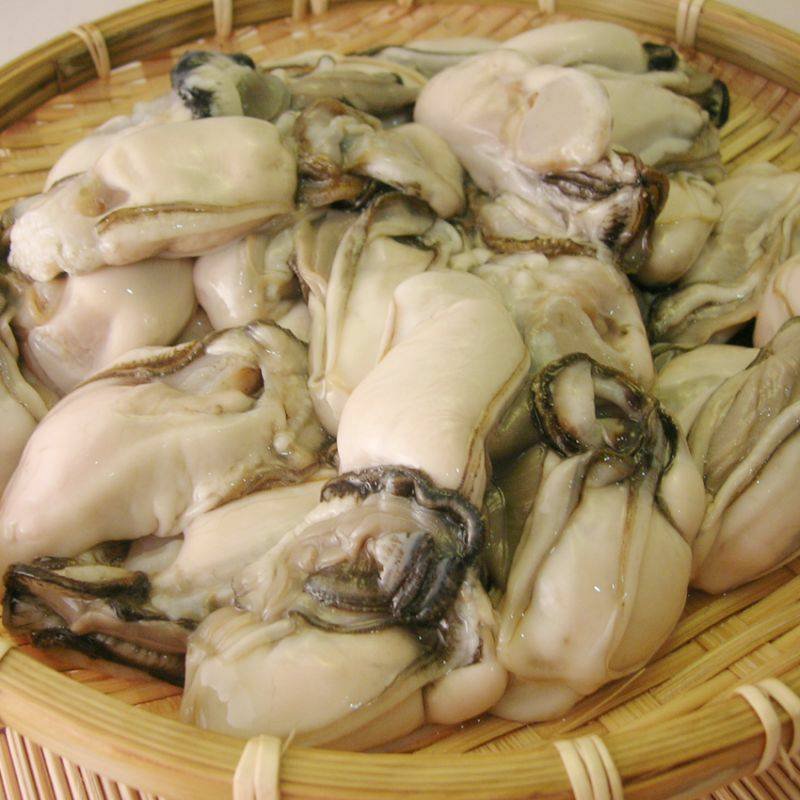 北海道知内産 ブランド牡蠣 むき身 350g