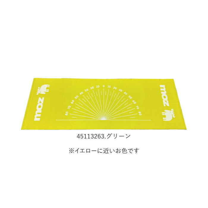 【45113213.ブラック・ヨガマット】 moz ヨガマット 通販 6mm ブランド モズ おしゃれ 開脚ヨガマット 持ち運び 携帯 エクササイズ ピラティス トレーニング ストレッチ マット ブラック グリーン 大人 かわいい 北欧雑貨