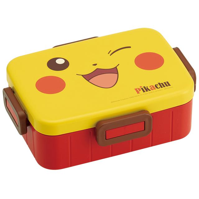 【ピカチュウ／フェイス21】 弁当箱 子供 通販 お弁当箱 ロックランチボックス 650ml ランチボックス 抗菌 キャラクター ポケットモンスター ポケモン ピカチュウ フェイス ２１ こども 子ども キッズ 幼児