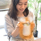 おひとりさま用マグケトル サンコー お湯沸かせて保温もできるマグカップ ホワイトTHANKO
