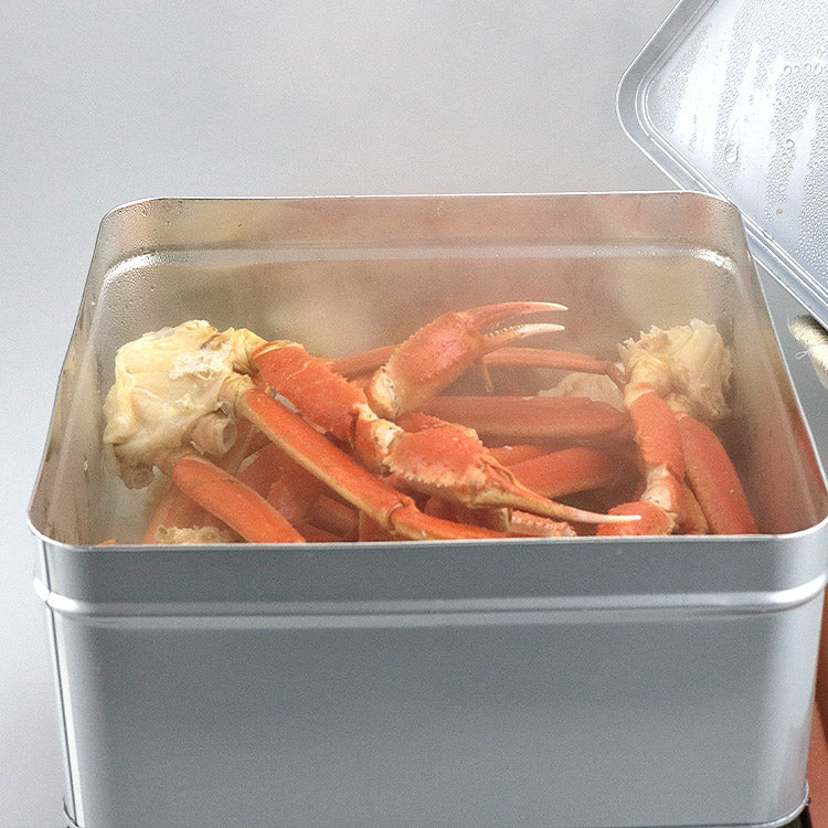 【先着30購入限定】蟹のカンカン焼き 説明書付 かに 蟹 カニ ズワイガニ ずわい蟹 缶 BBQ バーベキュー アウトドア 送料無料 お取り寄せグルメ 食品備蓄 贈答品 ギフト