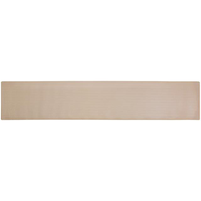 【BEIGE・240cm】 キッチンマット 240 おしゃれ 通販 拭ける お手入れ簡単 滑りにくい 無地 240センチ シンプル 長め 長い キッチン マット ベージュ ブラウン 茶色 引越祝い 新生活 一人暮らし