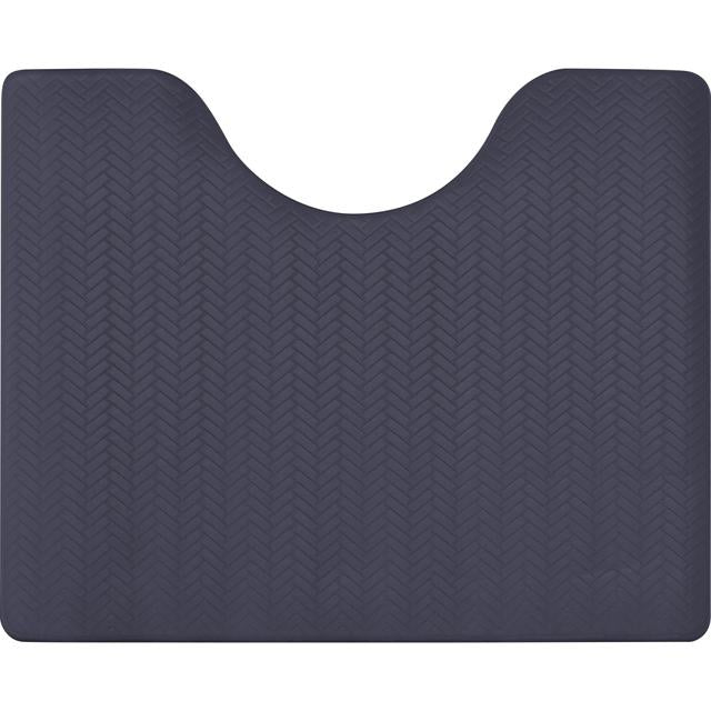 【NAVY】 トイレマット おしゃれ 拭ける 通販 40cm 50cm pvcマット 40センチ 50センチ 約 40×50 撥水 掃除簡単 抗菌 防臭 防カビ 防炎 トイレ用品 足元マット クッションマット 一人暮らし ミニ