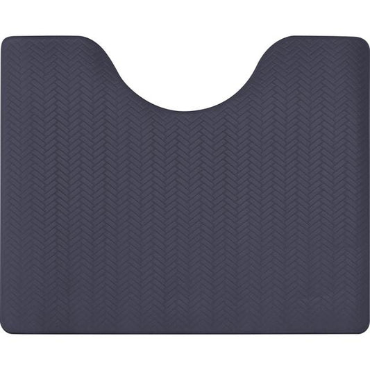 【NAVY】 トイレマット おしゃれ 拭ける 通販 40cm 50cm pvcマット 40センチ 50センチ 約 40×50 撥水 掃除簡単 抗菌 防臭 防カビ 防炎 トイレ用品 足元マット クッションマット 一人暮らし ミニ