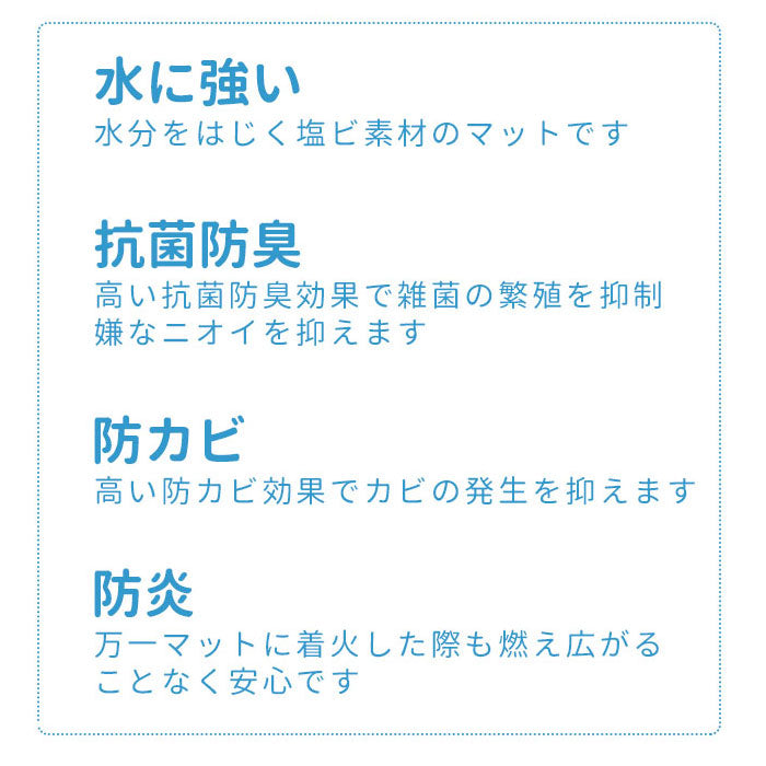 【NAVY】 トイレマット おしゃれ 拭ける 通販 40cm 50cm pvcマット 40センチ 50センチ 約 40×50 撥水 掃除簡単 抗菌 防臭 防カビ 防炎 トイレ用品 足元マット クッションマット 一人暮らし ミニ