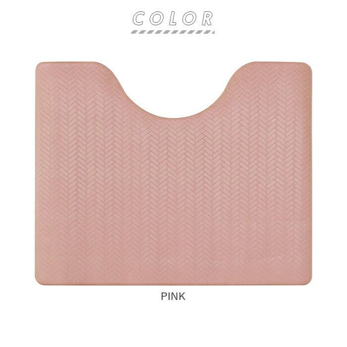 【NAVY】 トイレマット おしゃれ 拭ける 通販 40cm 50cm pvcマット 40センチ 50センチ 約 40×50 撥水 掃除簡単 抗菌 防臭 防カビ 防炎 トイレ用品 足元マット クッションマット 一人暮らし ミニ